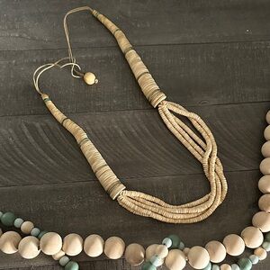 Boho Vintage Beaded Necklace